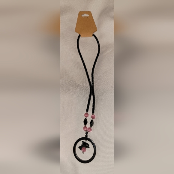 NEW - Dolphin Hematite Necklace - Picture 3 of 4